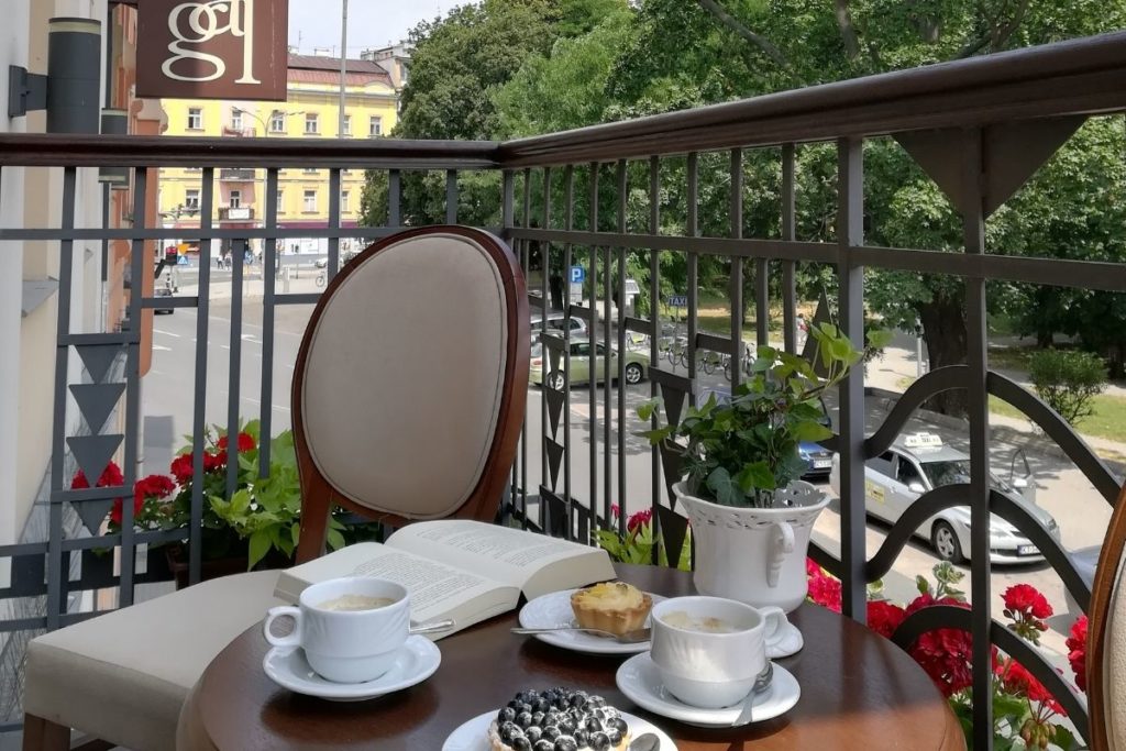 Widok z hotelu Gal w Tarnowie